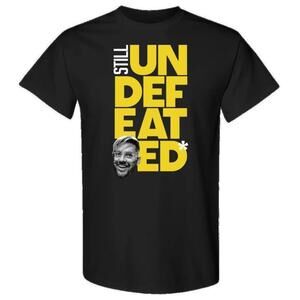 Yellow Still Undefeated Streetwear Graphic Unisex T-Shirt